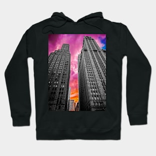 Pop Art Skyscrapers Manhattan Skyline NYC Hoodie